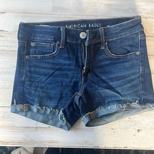 American eagle denim shorts